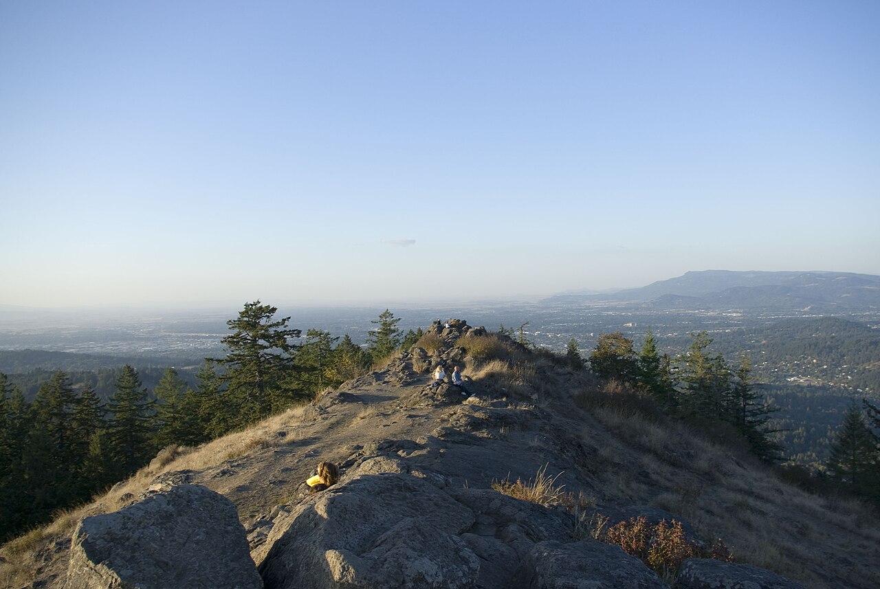 Spencer Butte above Eugene